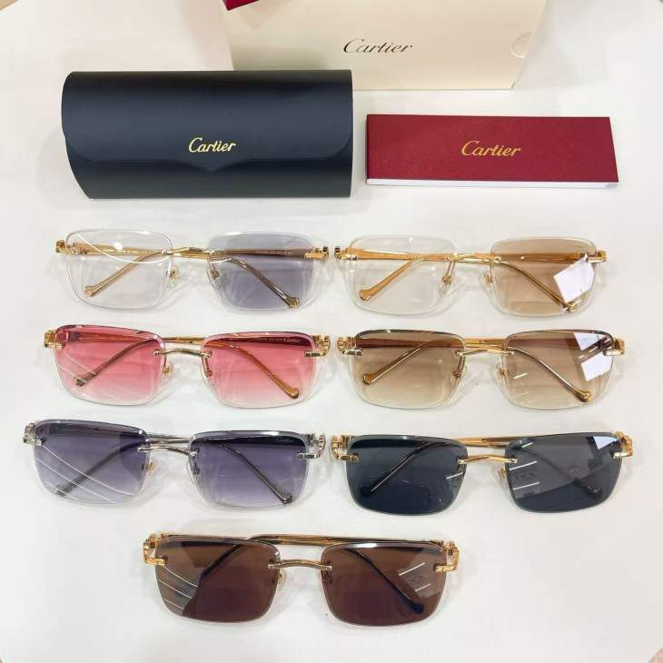Picture of Cartier Sunglasses _SKUfw79616220fw